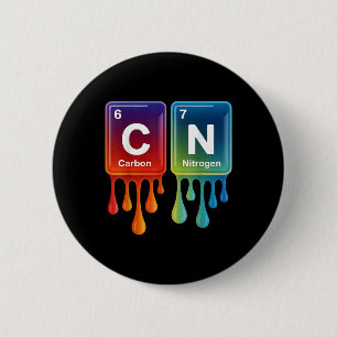 Badge Rond 5 Cm 6 7 Drôle Science Chimie Professeur Tableau Périod