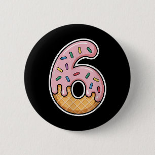 Badge Rond 5 Cm 6 Six Seven Tendance 67 Joyeux 67e Jour D'école