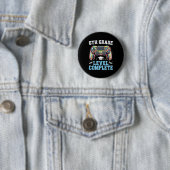 Badge Rond 5 Cm 6th Grade Level Complete Last Day Of School Gamer  (En situation)