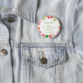 Badge Rond 5 Cm 75e anniversaire du Mariage religieux (En situation)