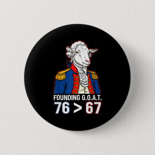 Badge Rond 5 Cm 76 Plus Grand Que 67 George Washington Histoire Am