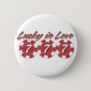 Badge Rond 5 Cm 777 07/07/07 de BOUTONS les épousant pour votre