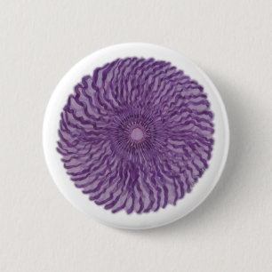 Badge Rond 5 Cm 7ème Art curatif de Chakra - #2