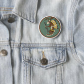 Badge Rond 5 Cm 7ème Escadron de cargaison de combat, 2ÈME GUERRE (En situation)
