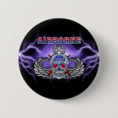 Badge Rond 5 Cm 82e division aéroportée (Devant)