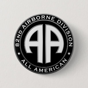 Badge Rond 5 Cm 82e division aéroportée Patch Décontracté