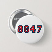 Badge Rond 5 Cm 8647 Résistance anti-Trump (Devant & derrière)