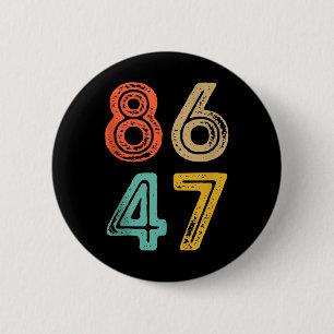 Badge Rond 5 Cm 86 47 Anti Trump Impeach Trump 2024 Trump Impeachm
