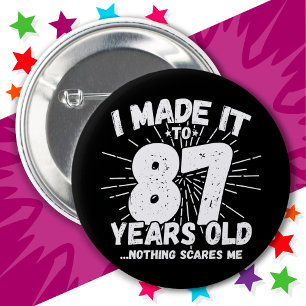 Badge Rond 5 Cm 87 Ans Mème Sarcastique Mème drôle 87ème Anniversa