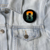 Badge Rond 5 Cm 8e anniversaire Retro Beach été Thème 8 ans (En situation)