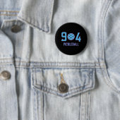 Badge Rond 5 Cm 904 Pickleball (En situation)