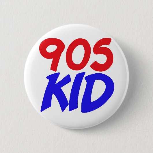 Badge Rond 5 Cm 90s Kid (Devant)