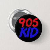Badge Rond 5 Cm 90s Kid (Devant & derrière)