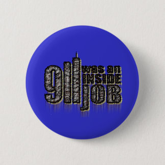 Badge Rond 5 Cm 911 était un travail intérieur