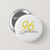 Badge Rond 5 Cm 96 et fabuleux (Devant & derrière)