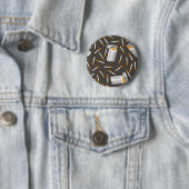 Badge Rond 5 Cm 9845Motif de cigarettes (En situation)