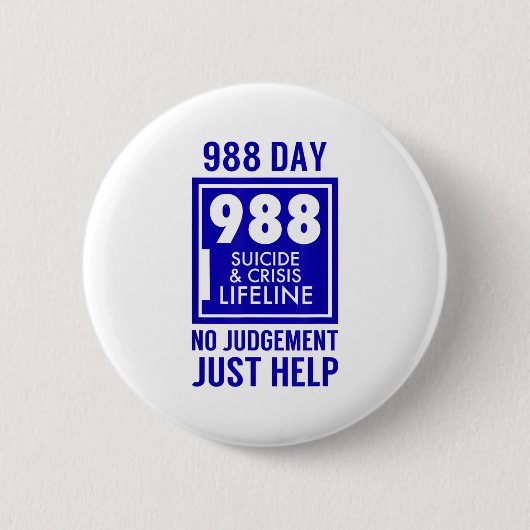 Badge Rond 5 Cm 988 Jour - 8 septembre - Sensibilisation à la prév (Devant)