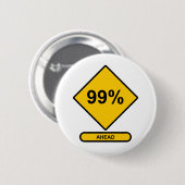 Badge Rond 5 Cm 99 % À L'Avance (Devant & derrière)