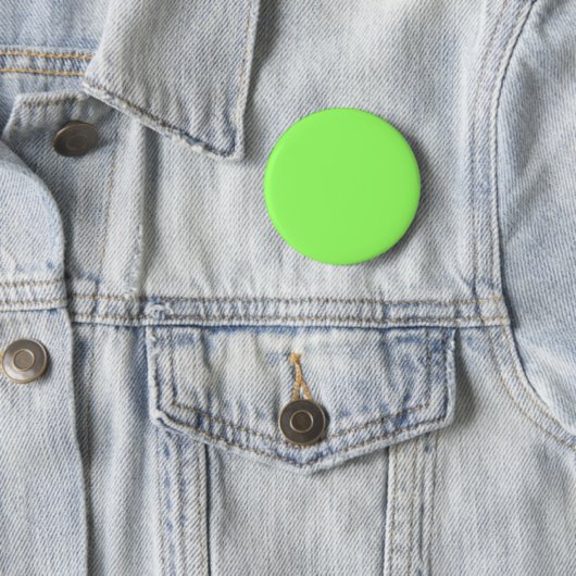 Badge Rond 5 Cm 99FF66 Vert (En situation)