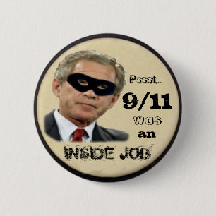 Badge Rond 5 Cm 9/11 était un bouton du travail intérieur