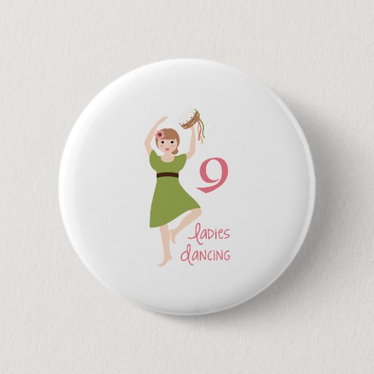 Badge Rond 5 Cm 9 Danses (Devant)