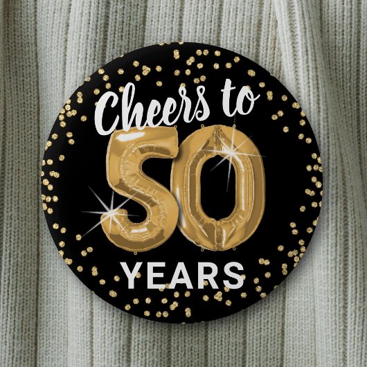 Badge Rond 5 Cm À 50 ans, santé