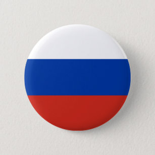 Badge Rond 5 Cm A bas prix ! Drapeau de la Russie