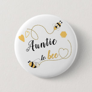 Badge Rond 5 Cm à Bee
