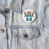 Badge Rond 5 Cm A Cappella (En situation)