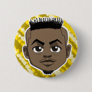 Badge Rond 5 Cm A dessiné a dessiné des avatars