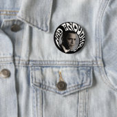 Badge Rond 5 Cm A eu assez de pinback d'Obama (En situation)