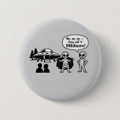 Badge Rond 5 Cm A funny take on The Disclosure movement (Devant)