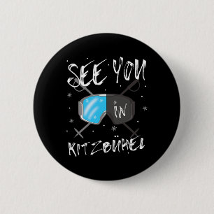 Badge Rond 5 Cm A Kitzbühel Tyrol Vacation Ski Goggings