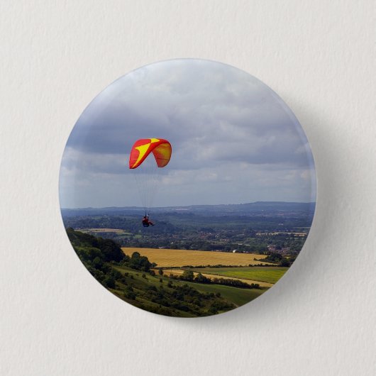 Badge Rond 5 Cm À la dérive sur le vent (Devant)