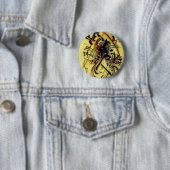 Badge Rond 5 Cm À la voix inconnue de Kandinsky (En situation)