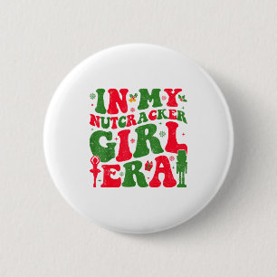 Badge Rond 5 Cm À l'ère de ma fille casse-noisette Groovy Noël Cas