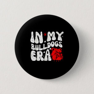 Badge Rond 5 Cm À l'ère de mon bouledogue Hommes Femmes Enfants Ga