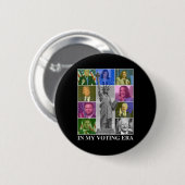 Badge Rond 5 Cm À l'ère de mon vote (Devant & derrière)