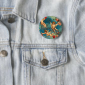 Badge Rond 5 Cm À mon Valentine (En situation)