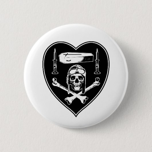 Badge Rond 5 Cm À Nungesser d'hommage (Devant)