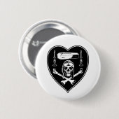 Badge Rond 5 Cm À Nungesser d'hommage (Devant & derrière)