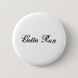 Badge Rond 5 Cm A obtenu de courir - le manuscrit