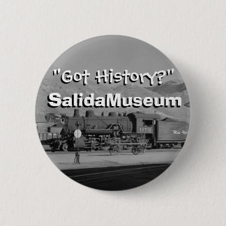 Badge Rond 5 Cm "A obtenu l'histoire ?" III
