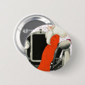 Badge Rond 5 Cm à petits pois (Devant & derrière)