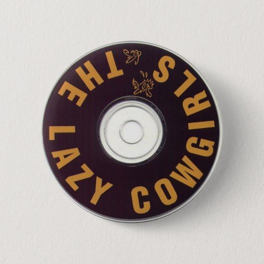 Badge Rond 5 Cm À quoi il ressemble CD boutonnez (Devant)