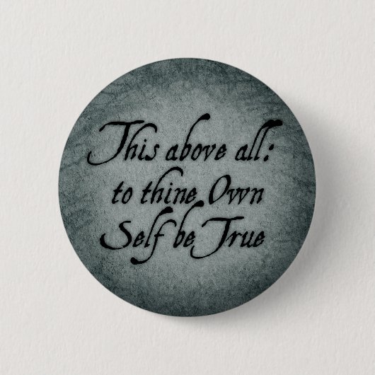 Badge Rond 5 Cm À Thine possédez l'individu soit vrai (Devant)