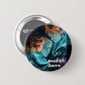 Badge Rond 5 Cm À travers l'espace (Devant & derrière)