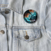 Badge Rond 5 Cm À travers l'espace (En situation)