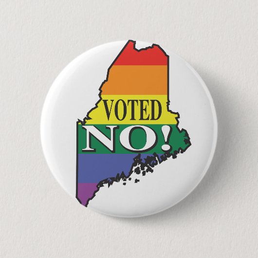 Badge Rond 5 Cm A voté non ! (Devant)
