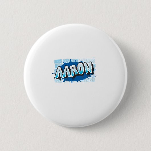 Badge Rond 5 Cm aaron.ai (Devant)